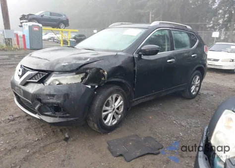 2016 Nissan Rogue Sv z USA, uszkodzony, nr VIN KNMAT2MV2GP596663